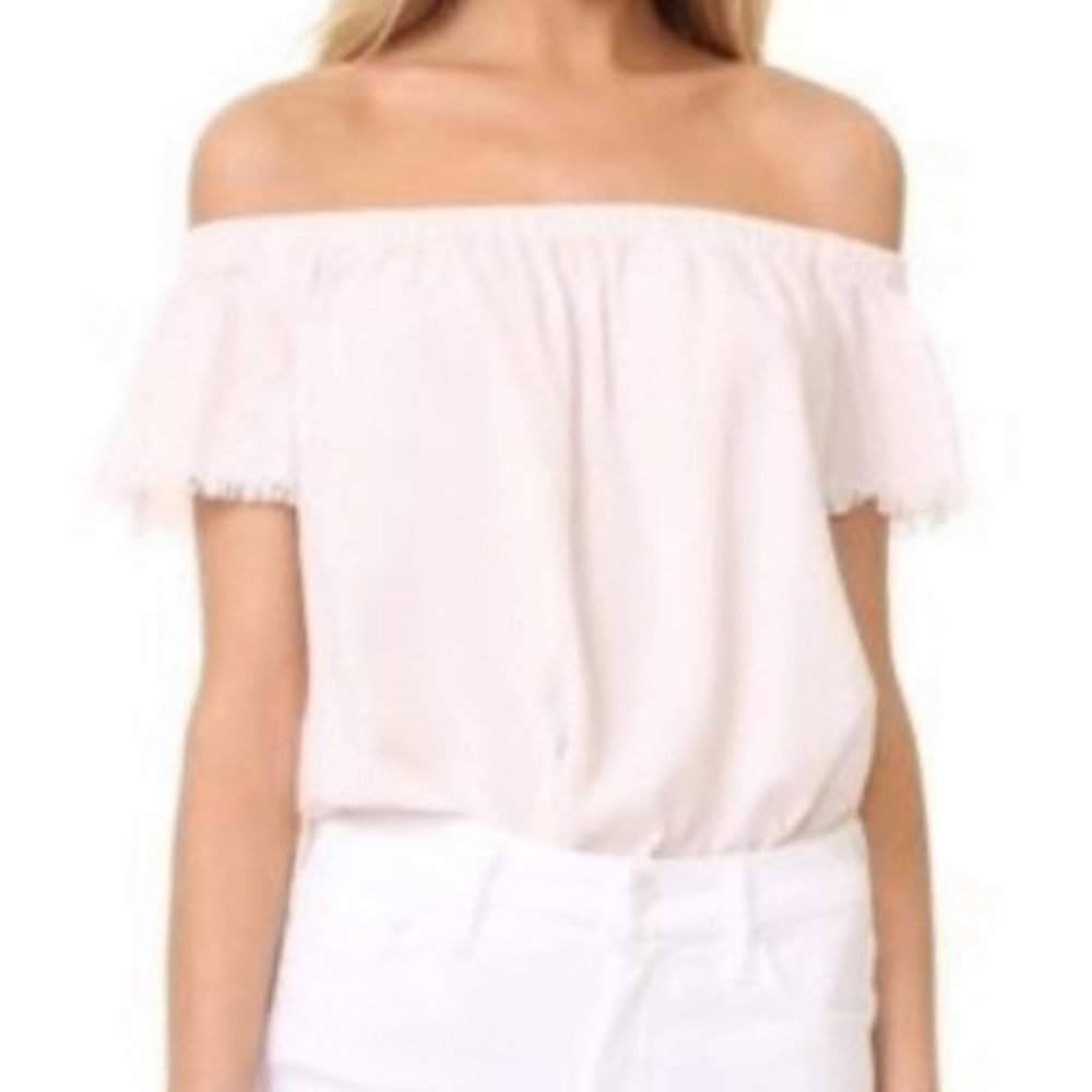 Anthropologie Cloth & Stone Off the Shoulder Top
